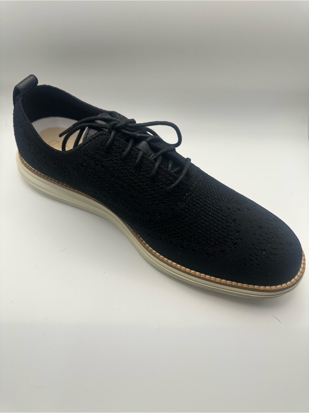 Cole Haan | OriginalGrand Stitchlite Wingtip Oxford Sneakers Black 9.5M NEW